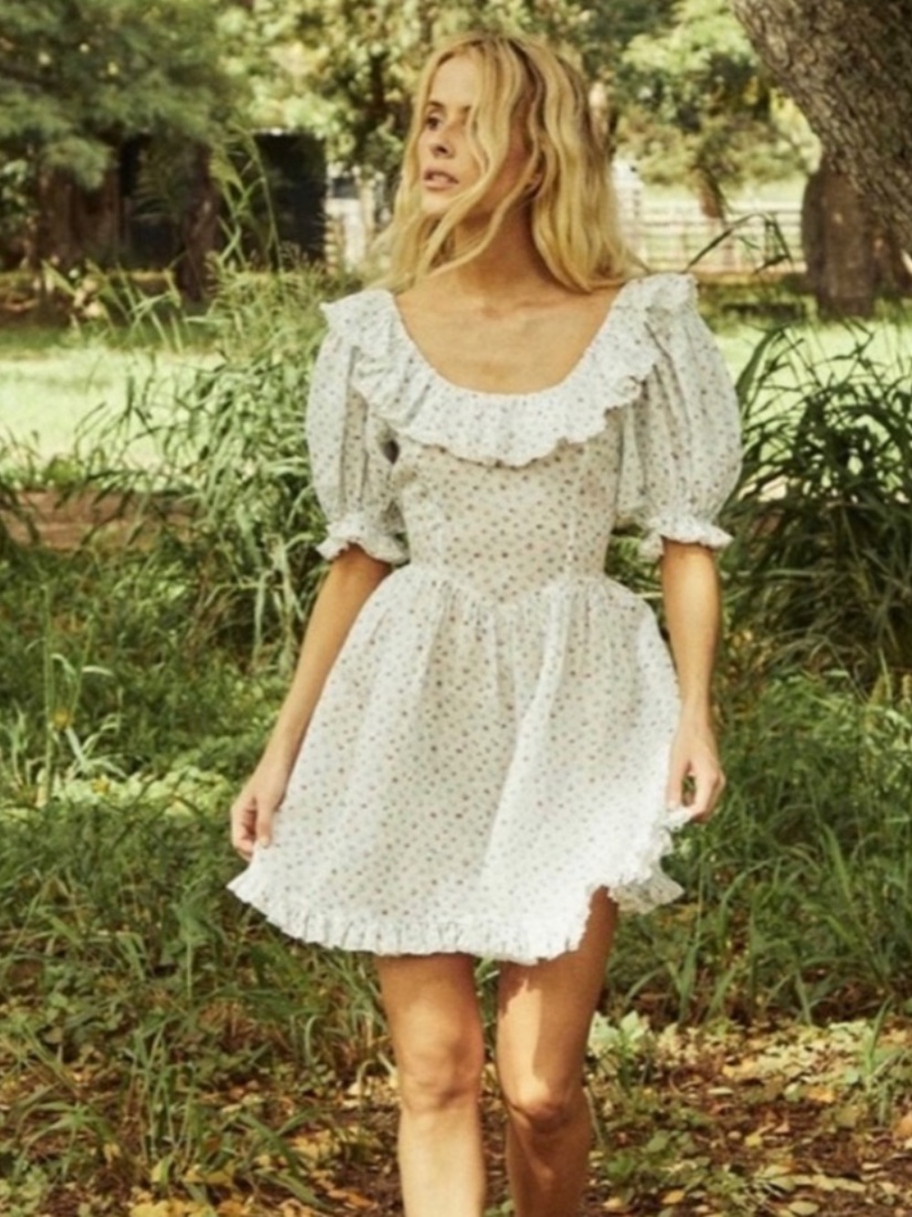 Doen Blume Dress in Spring Parc Monceau